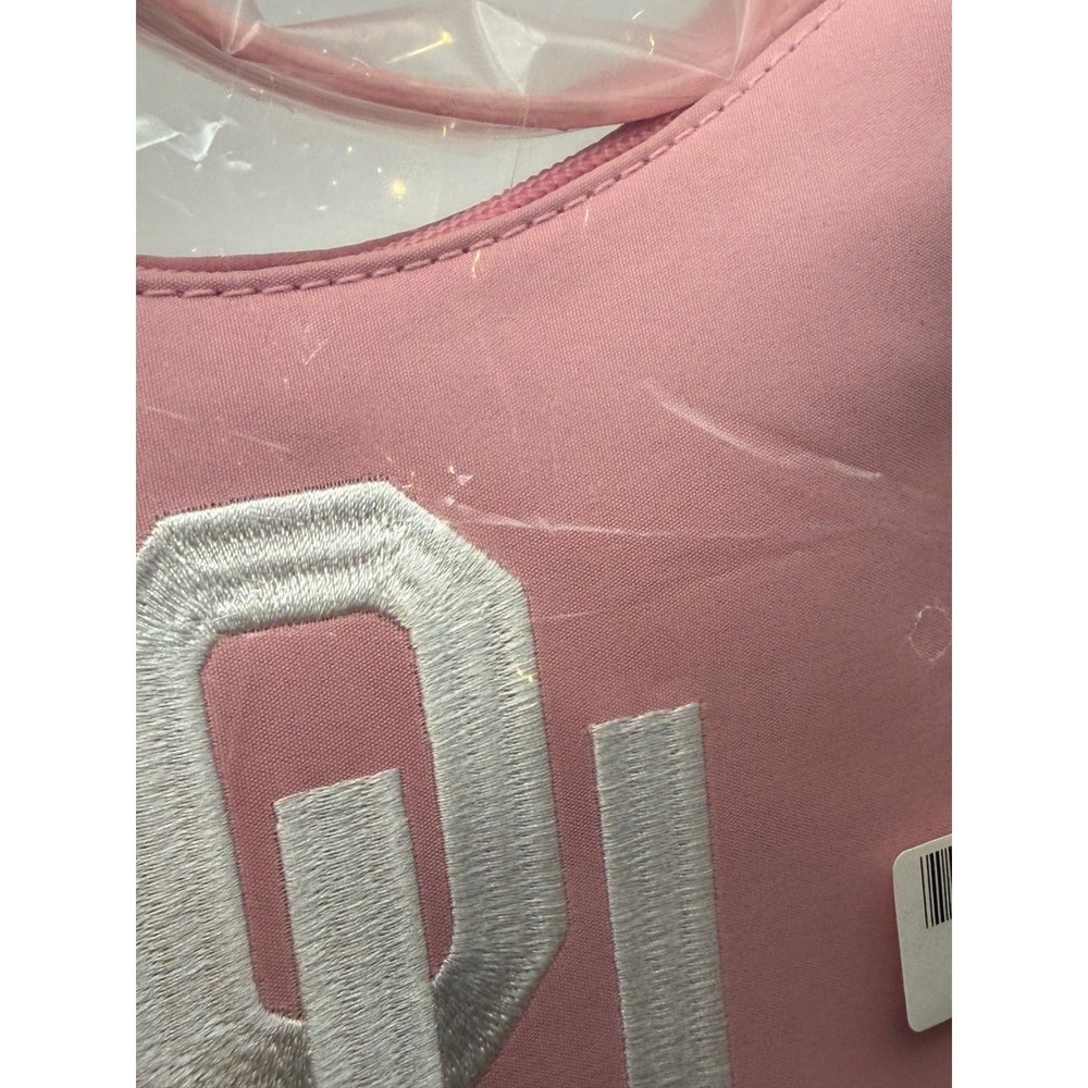 Sandol University of Oklahoma Sooners Pink Shoulder Bag OU Logo 281549 NEW 9 X 5 - Picture 7 of 13